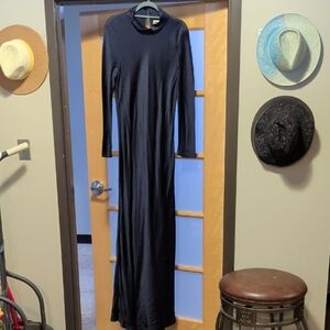 Nwt Sz 42 Maison Rabih Kayrouz Elegant Midnight Blue Maxi Dress